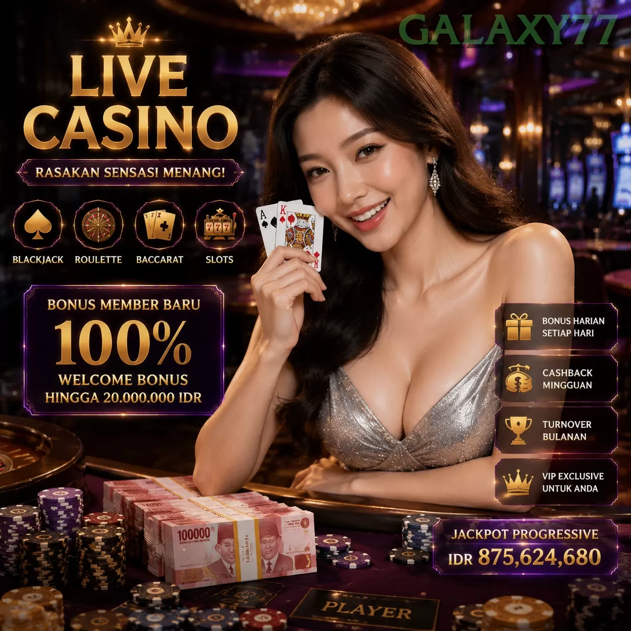 Main galaxy77i8t1 Menang Jackpot Besar
